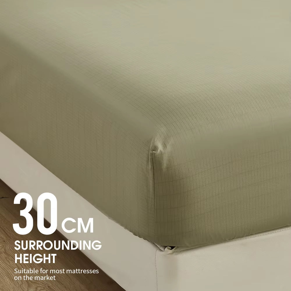 Hypoallergenic Grounding Bed Sheet - Full Size, Organic Cotton, Conductive Fabric for Deep Sleep