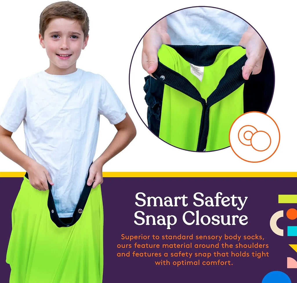 Sensory Sock Autism Body Sock Sensory Socks Autism Sensory Bags for Adult Kids Elastic Stretchable Dynamic Movement Full Seamles