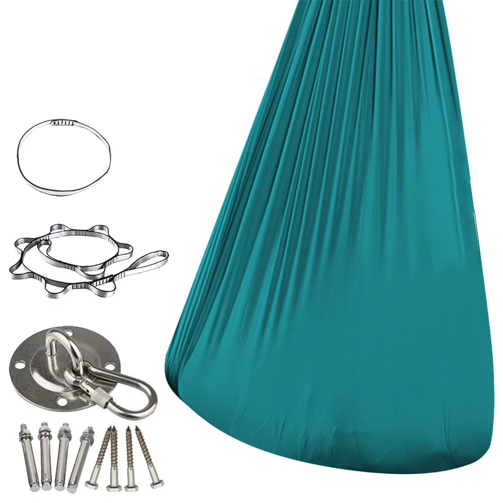 Adjustable Swing Calming Compression Therapy Swing Hammock Healing & Relaxing Cuddle Sensory Swing for Autism Aspergers ADHD