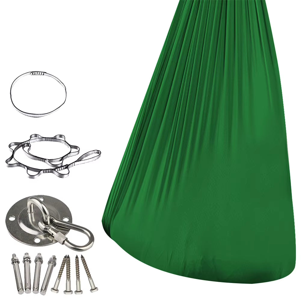 Adjustable Swing Calming Compression Therapy Swing Hammock Healing & Relaxing Cuddle Sensory Swing for Autism Aspergers ADHD