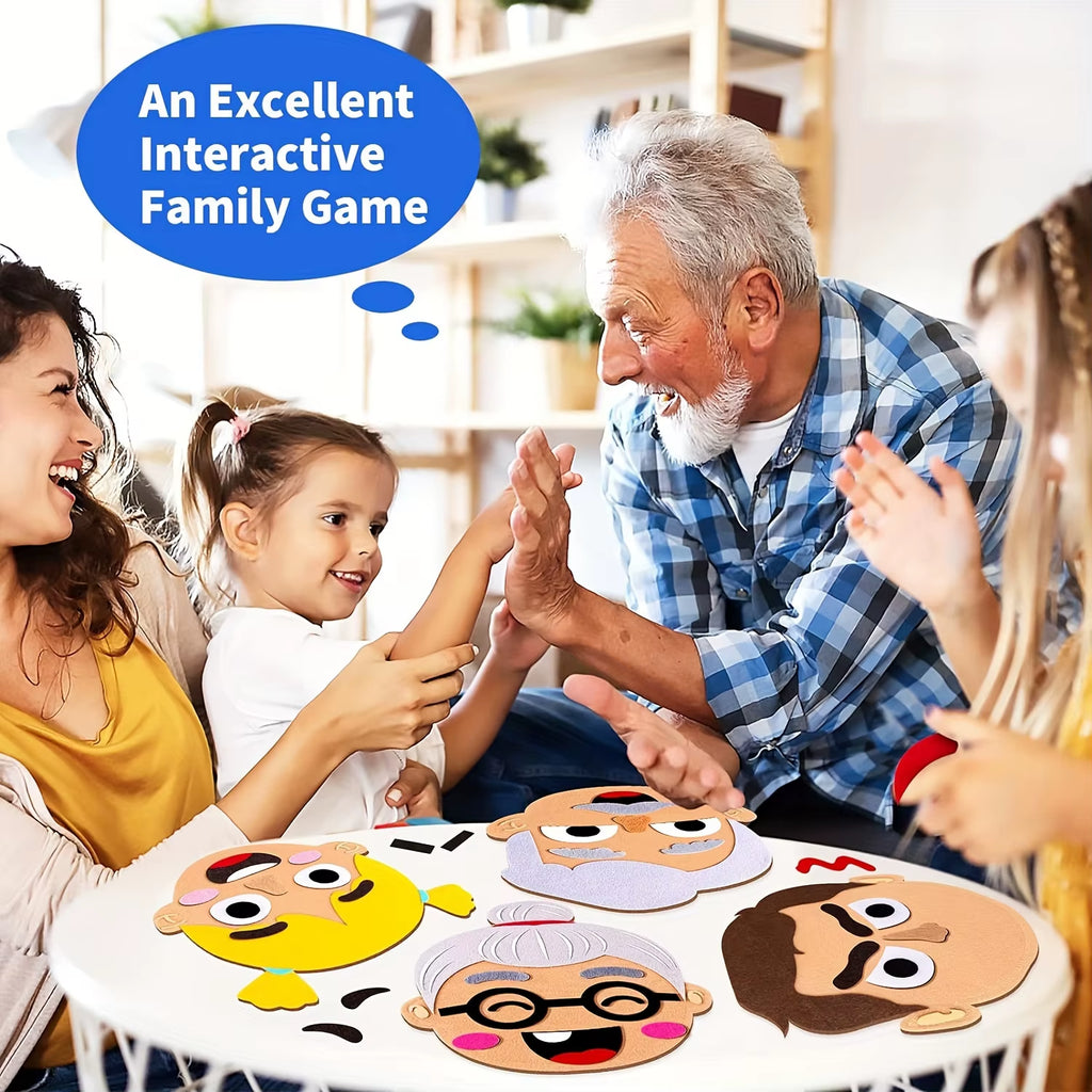 Social Emotional Games for Kids & Toddlers Family Feelings Board Games Autism Sensory Toy Preschool Learning Toys for Boys Girls