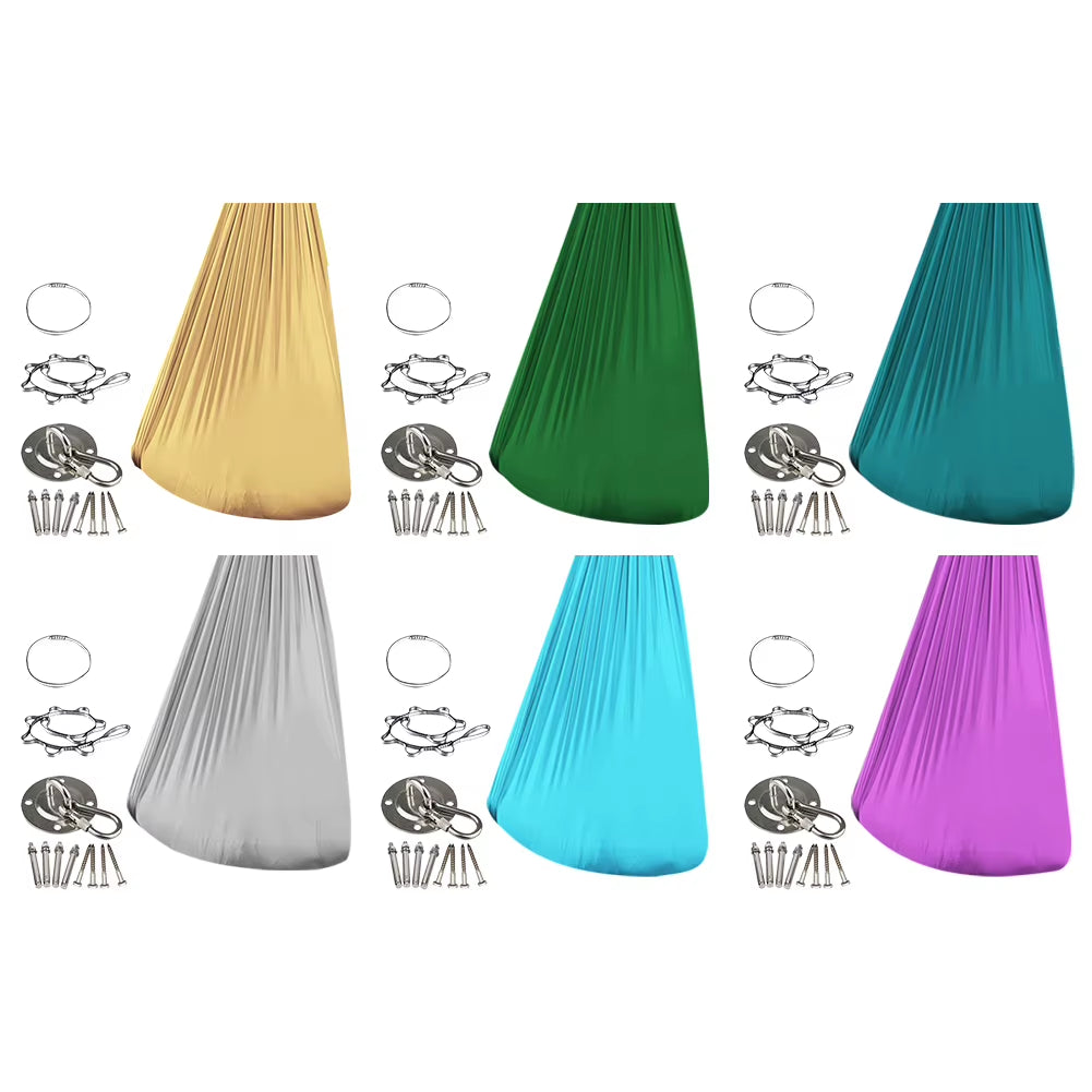 Adjustable Swing Calming Compression Therapy Swing Hammock Healing & Relaxing Cuddle Sensory Swing for Autism Aspergers ADHD