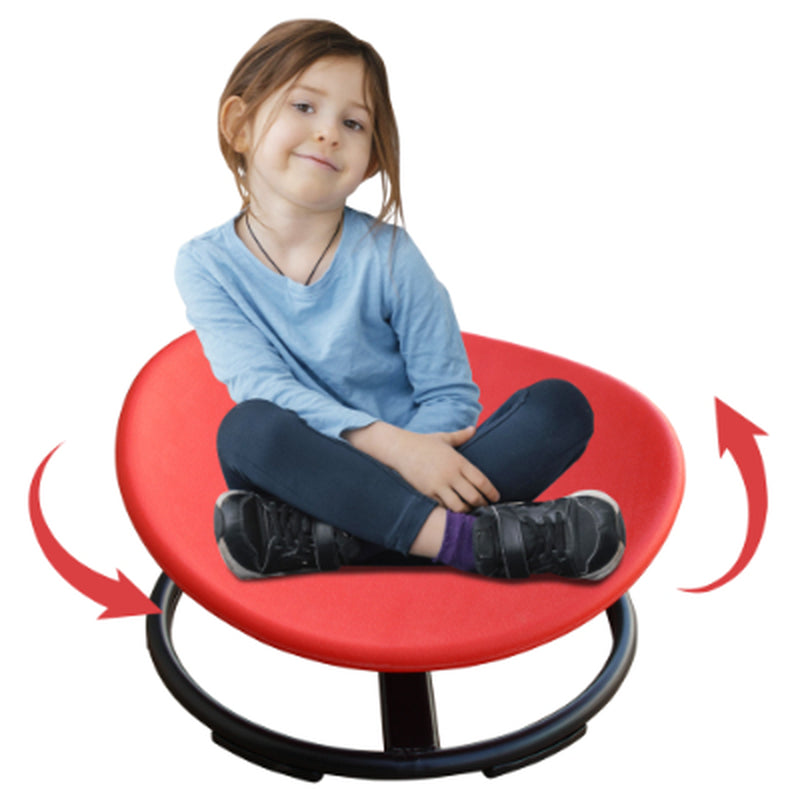 Kids Sensory Swivel Chair for Children with Autism, Sensory Toys for Children with ADHD, Training Body Coordination, for Focus and Balance, Comfortable, Safe, Fun Sensory Tools for Body Development