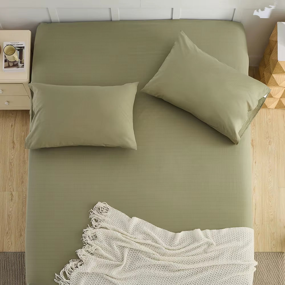 Hypoallergenic Grounding Bed Sheet - Full Size, Organic Cotton, Conductive Fabric for Deep Sleep