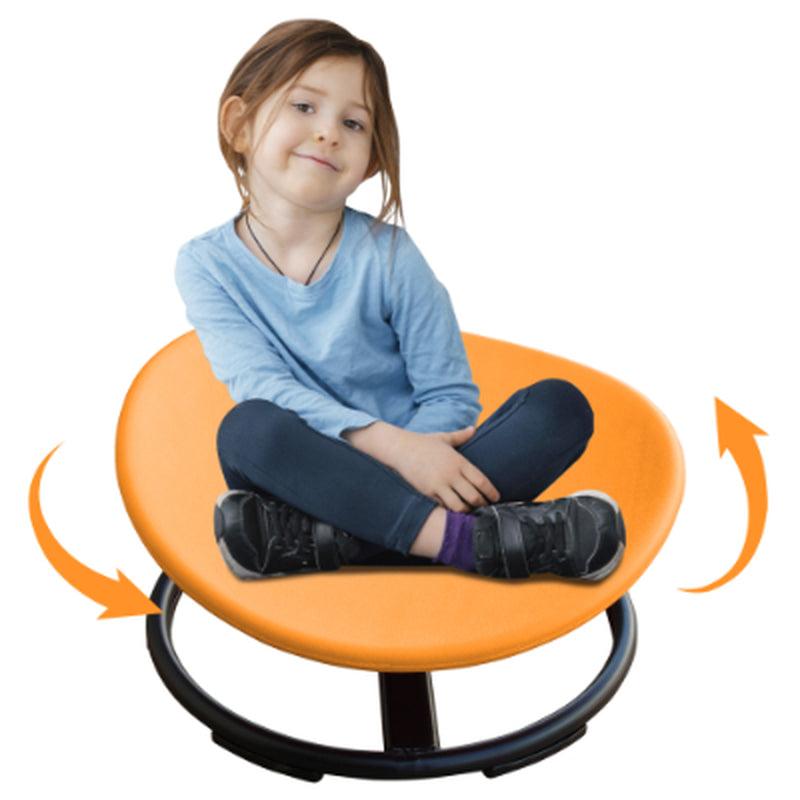 Kids Sensory Swivel Chair for Children with Autism, Sensory Toys for Children with ADHD, Training Body Coordination, for Focus and Balance, Comfortable, Safe, Fun Sensory Tools for Body Development